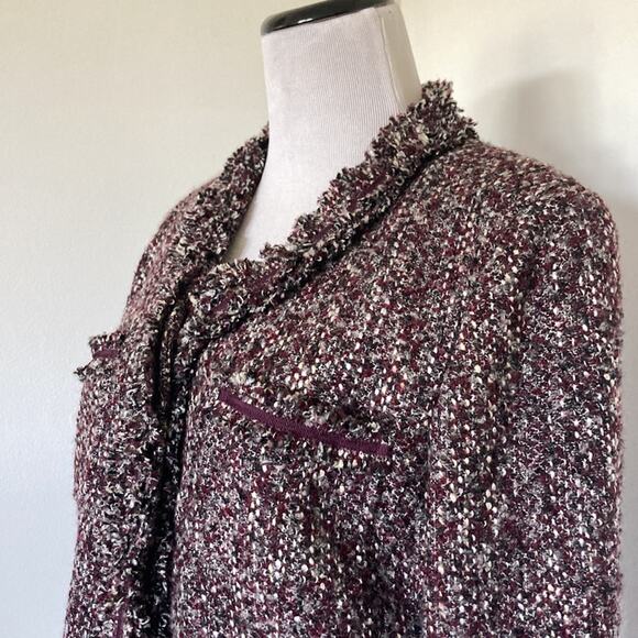 Talbots Purple Blazer, Size 12P - Picture 2 of 11